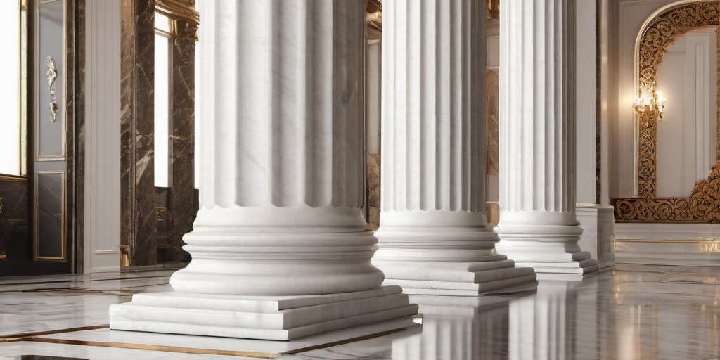 columnas de marmol en barcelona
